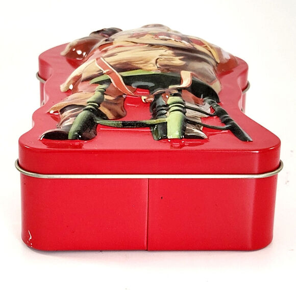 Retro Coca-Cola Santa Shaped Tin – Vintage 1990s Christmas Collectible Storage - Picture 5 of 10